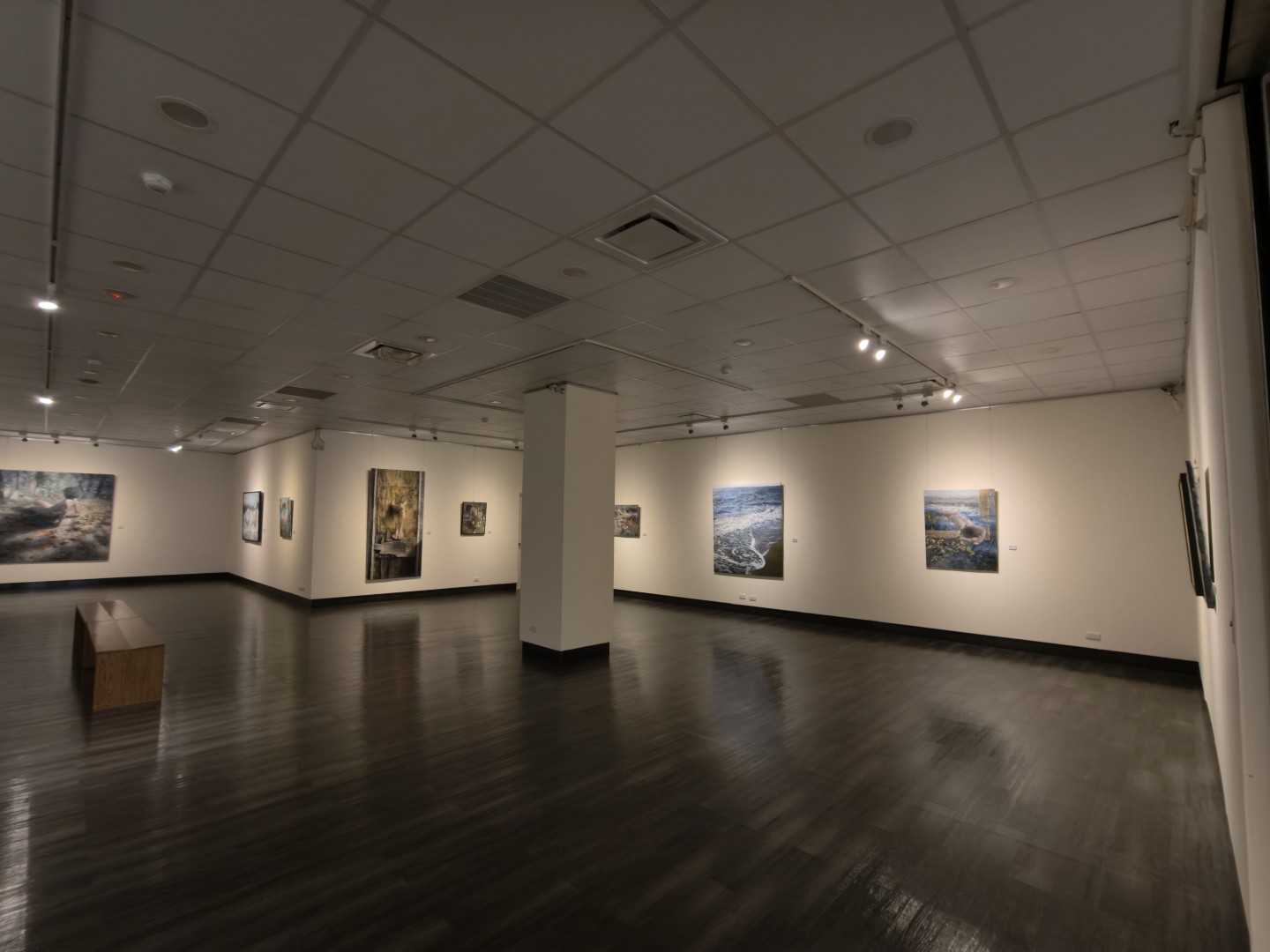 胡文賢新莊藝術文化中心個展現場