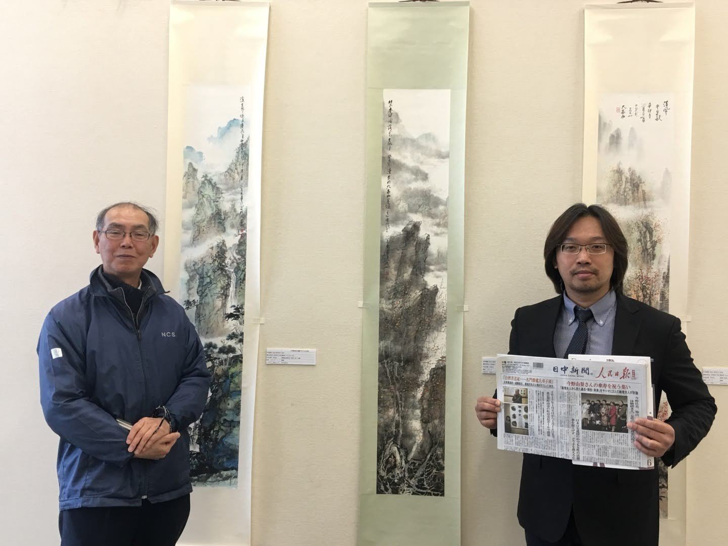 現場作品與來賓