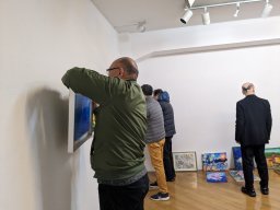 日本2024年GENTEN新年藝術博覽會-佈展